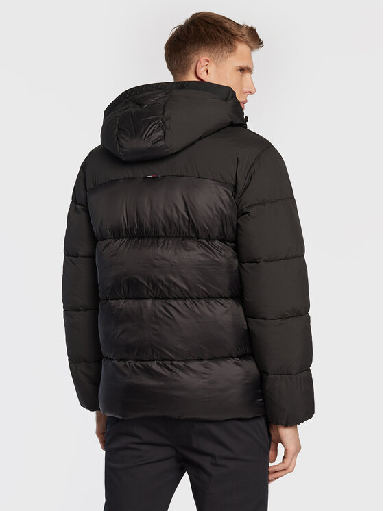Tommy Hilfiger Tommy Hilfiger Зимно яке MW0MW28723 Черен Regular Fit