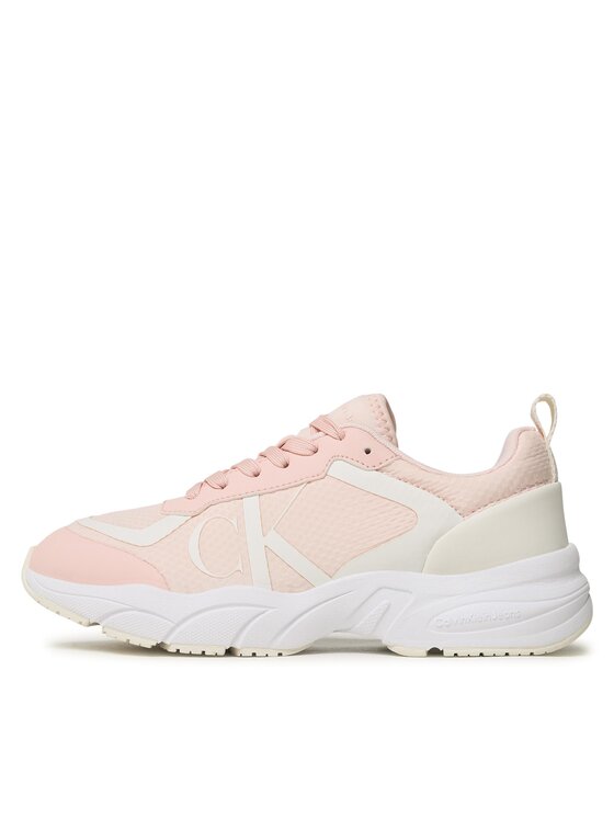 Calvin Klein Jeans Calvin Klein Jeans Αθλητικά Retro Tennis Over Mesh Wn YW0YW00946 Ροζ