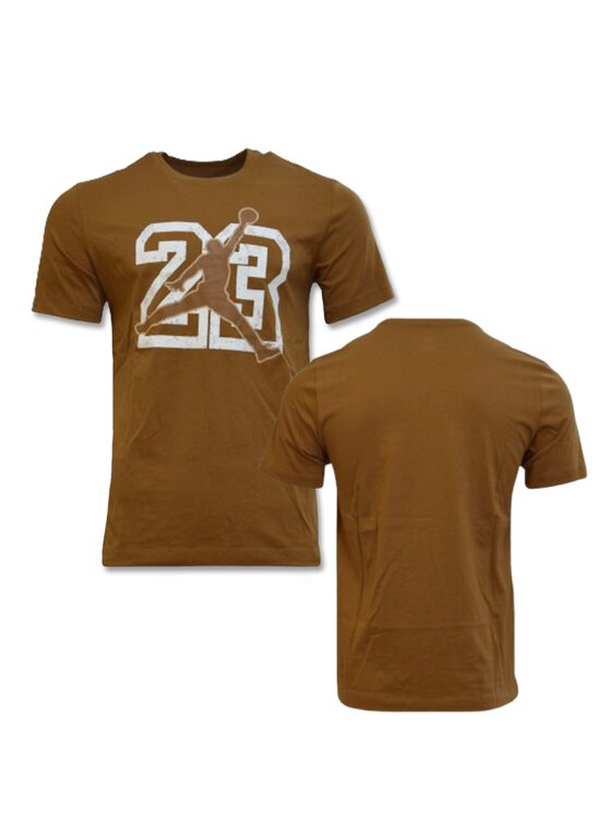 Nike Nike T-Shirt Flight Essentials Brązowy Standard Fit