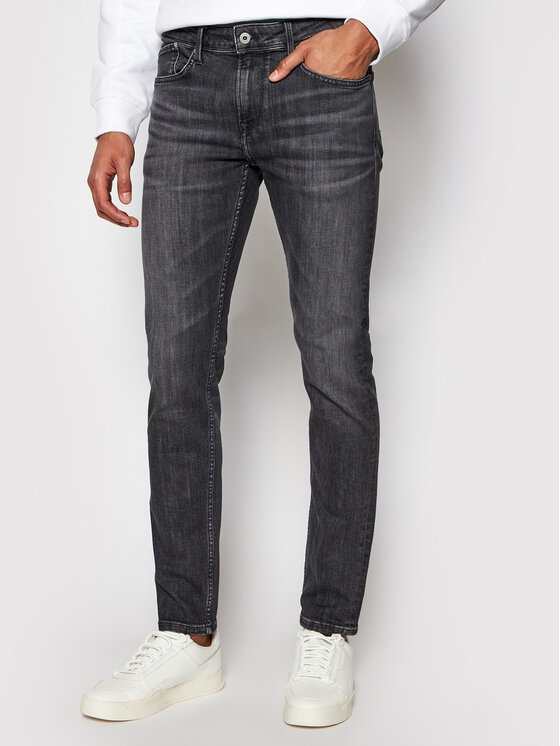 Pepe Jeans Pepe Jeans Jeans hlače Finsbury PM200338 Črna Skinny Fit