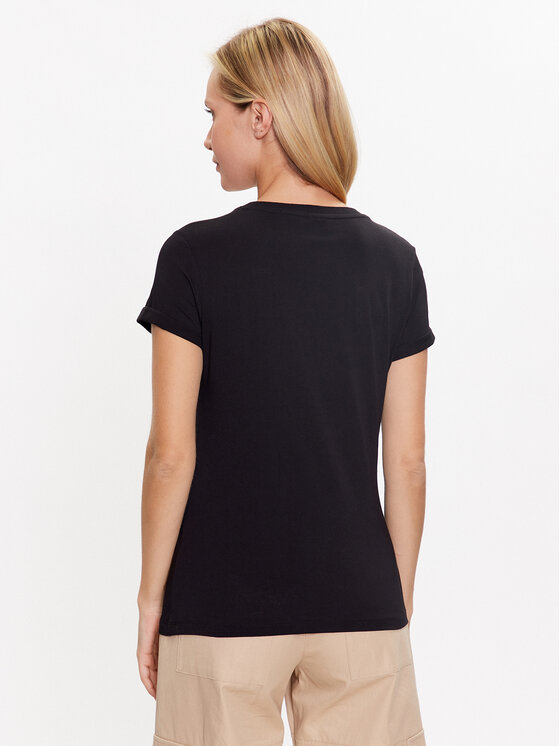 HUGO Hugo T-Shirt 50486327 Černá Slim Fit