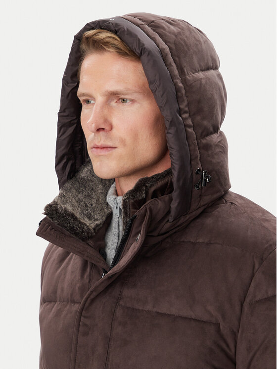 Milestone Milestone Zimska jakna MSLukas 630372 11445 Temno rjava Regular Fit