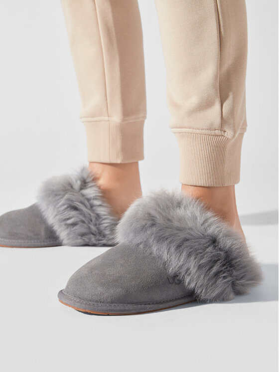 Ugg Ugg Kapcie W Scuff Sis 1122750 Szary