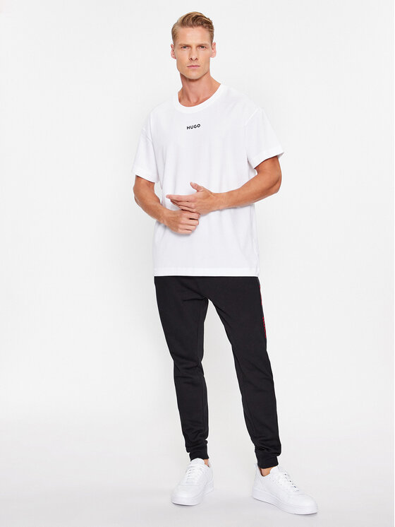 HUGO Hugo Футболка 50493057 Білий Relaxed Fit