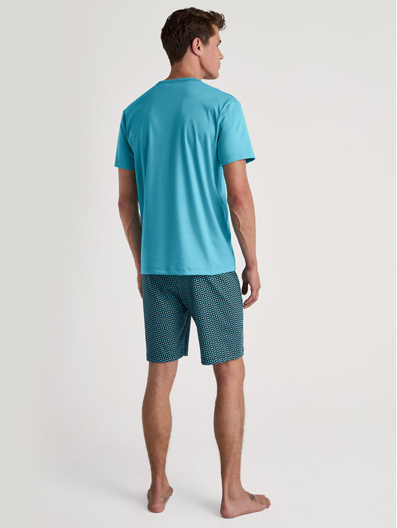 Calida Calida Pyžamo 46182 Modrá Regular Fit