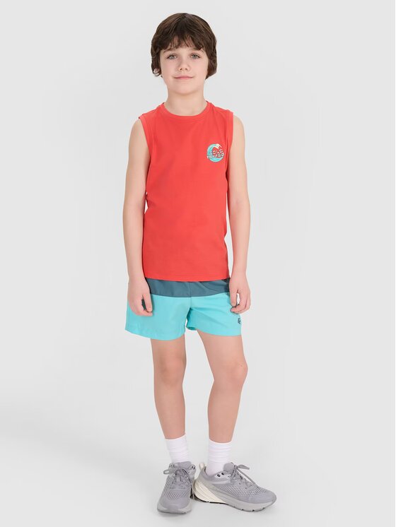 4F 4F Tank top 4FJWSS25TSLEM162-63S Różowy Regular Fit