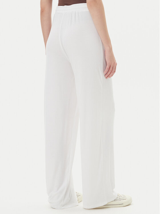 Guess Guess Παντελόνι υφασμάτινο O5GB00 KCQ72 Λευκό Regular Fit