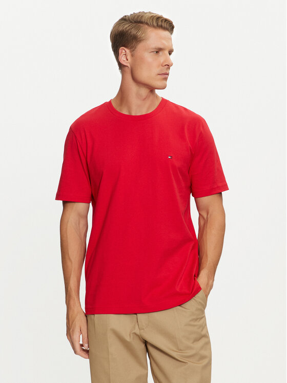 Tommy Hilfiger Tommy Hilfiger T-särk Essential MW0MW37267 Punane Regular Fit