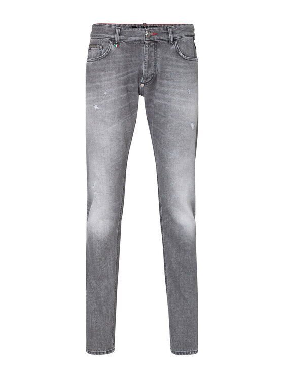 PHILIPP PLEIN PHILIPP PLEIN Jeans 30789 Grigio Straight Fit