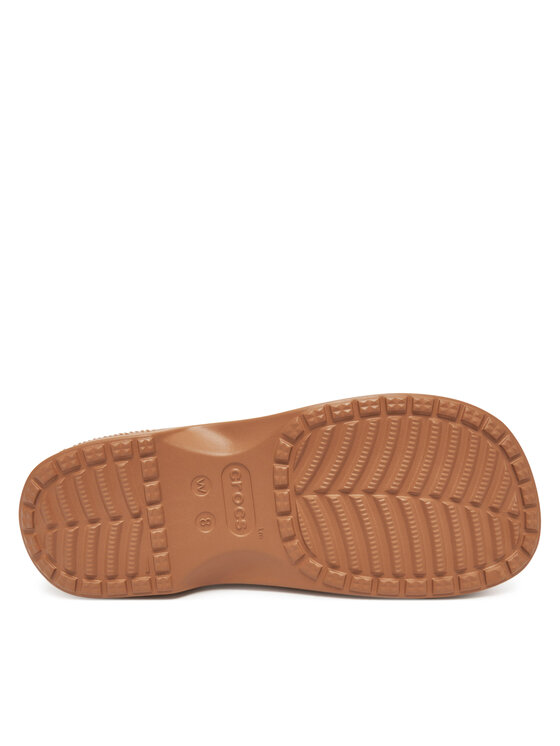 Crocs Crocs Šlepetės Cross Strap 210840 Ruda