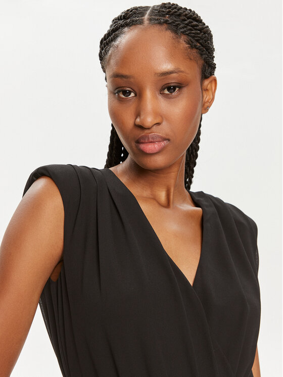 Morgan Morgan Jumpsuit 241-PIDOU Schwarz Regular Fit