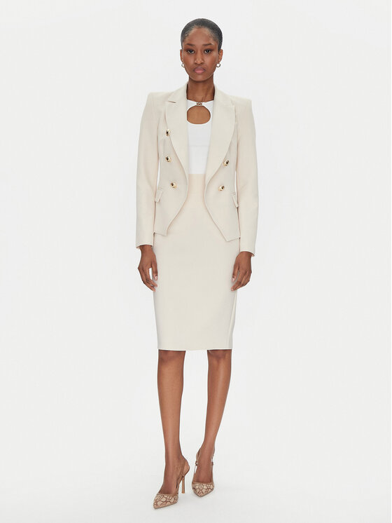 Rinascimento Rinascimento Gonna a matita CFC0122808003 Beige Regular Fit