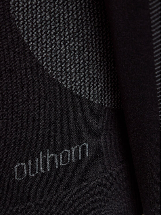 Outhorn Outhorn Bielizna termoaktywna górna OTHAW23USEAM101 Czarny Regular Fit