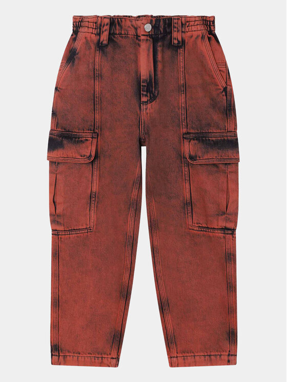 DKNY DKNY Jeansy D34B02 S Miedziany Regular Fit