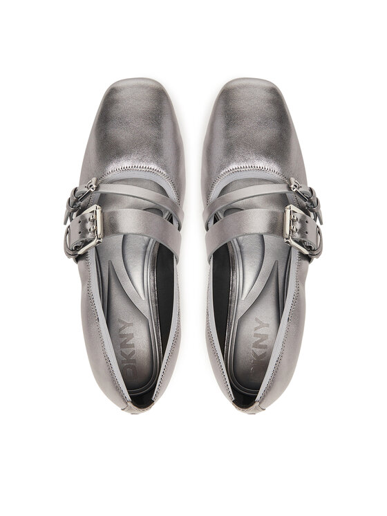 DKNY DKNY Baleriny Dade K1511477 Srebrny