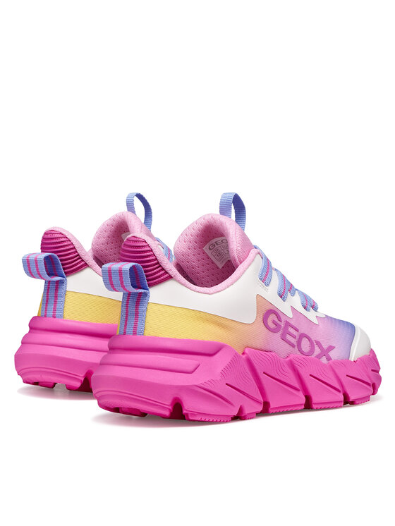 Geox Geox Sneakersy J Flexyper Fast Girl J55N5A 02A9J C8238 S Barevná