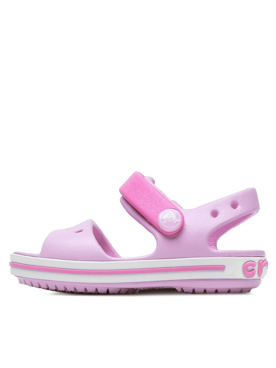 Crocs Crocs Sandały Crocband Sandal Kids 12856 Różowy