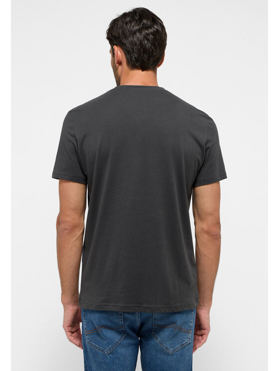 Mustang Mustang T-shirt AUSTIN Grigio Straight Fit