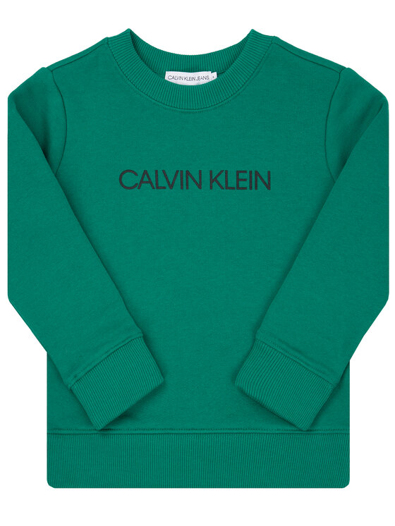 Calvin Klein Jeans Calvin Klein Jeans Суитшърт Institutional IU0IU00040 Зелен Regular Fit