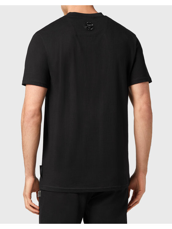 Plein Sport Plein Sport T-Shirt 1059 Czarny Regular Fit