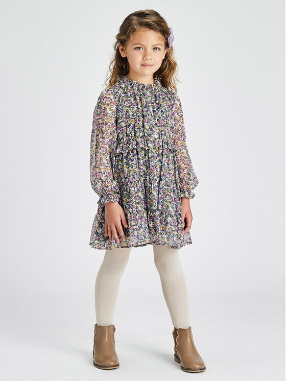 Vestito da giorno 4928 Multicolore Regular Fit