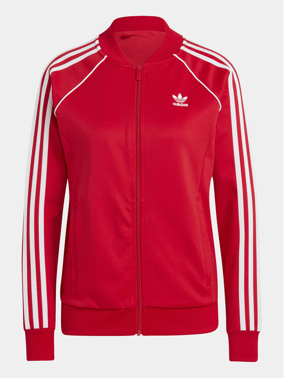 adidas adidas Bluză adicolor Classics SST IK4032 Roșu Regular Fit