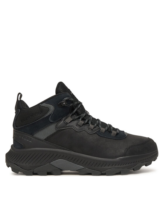 Merrell Merrell Trekingová obuv Speed Strike 2 Leather Mid Waterproof J038071 Černá