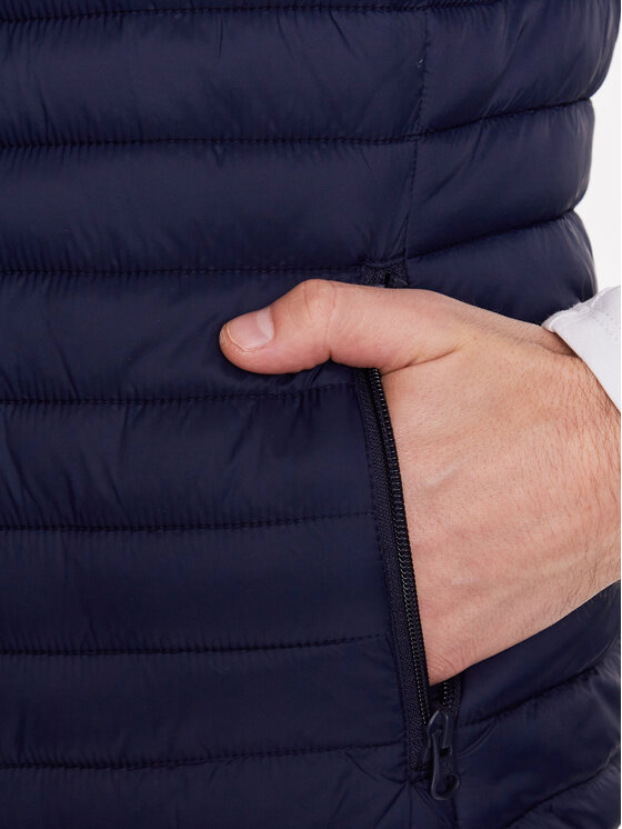 United Colors Of Benetton United Colors Of Benetton Kamizelka 2BA2UJ005 Granatowy Regular Fit
