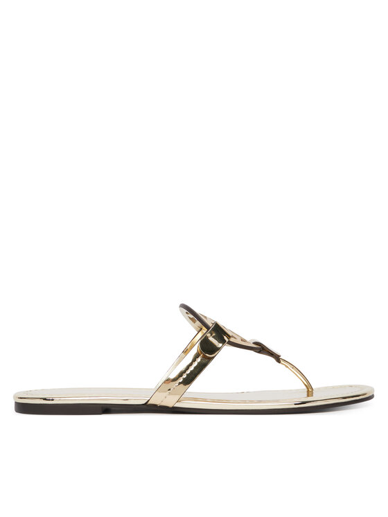 Tory Burch Tory Burch Šlepetės per pirštą Miller 170345 Auksinė