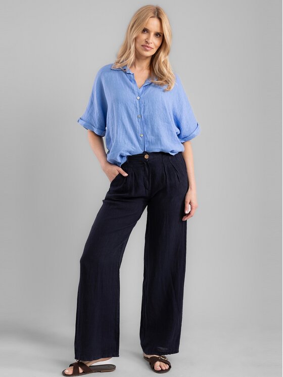 Perso Perso Halenka CHCE255028F Modrá Regular Fit