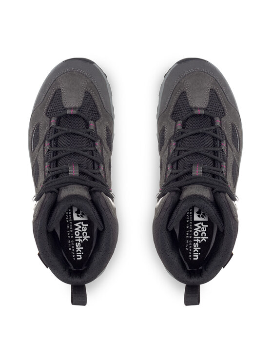 Jack Wolfskin Jack Wolfskin Turistiniai batai Vojo 3 Texapore Mid W 4042472 Pilka