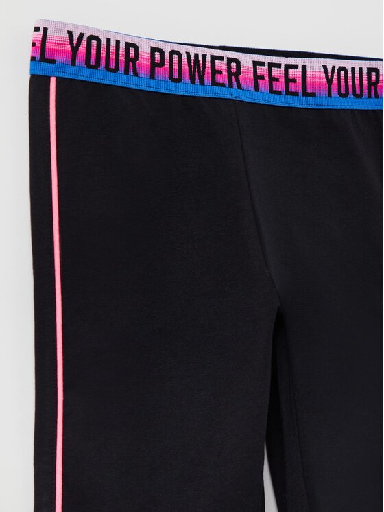 OVS OVS Leggings 1755717 Crna Slim Fit
