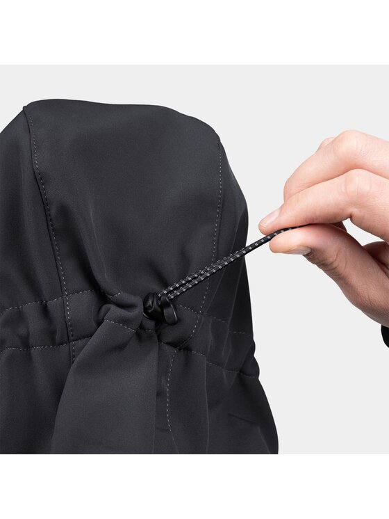 Alpinus Alpinus Kurtka softshell Roignais Czarny Regular Fit