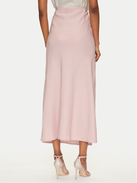 ONLY ONLY Spódnica maxi Chigo 15338282 Różowy Regular Fit