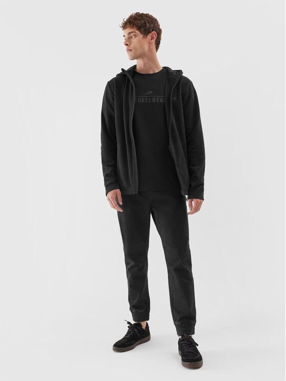 4F 4F Polar 4FAW23TFLEM121 Czarny Regular Fit