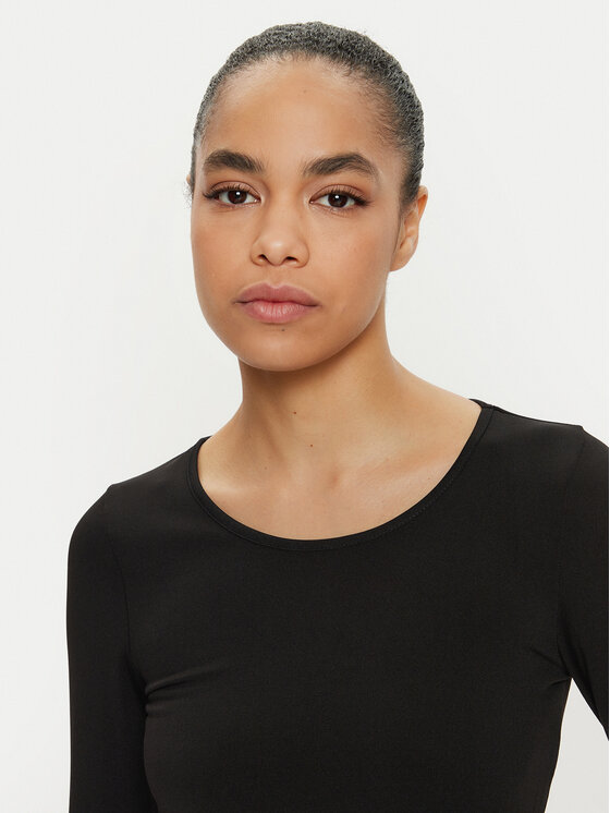 Ysabel Mora Ysabel Mora Thermoaktive Unterwäsche Oberteil 70002 Schwarz Slim Fit