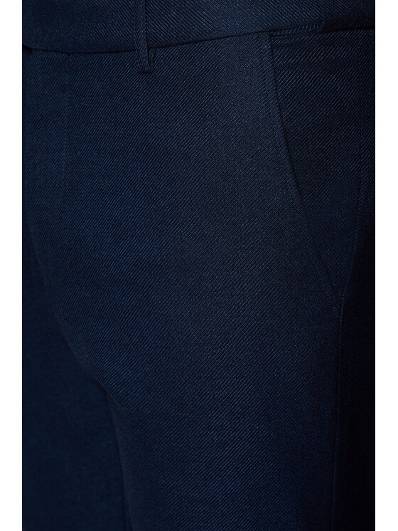 Lancerto Lancerto Spodnie materiałowe Ignacio SP131125000003 Granatowy Slim Fit