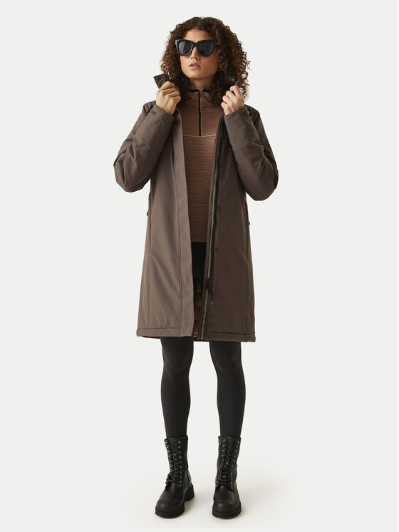 Regatta Regatta Parka Dallymoore RWN335 Brązowy Regular Fit