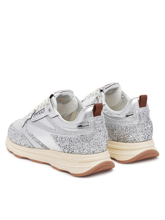 PINKO PINKO Sneakers Zoe 03 SS0091T033 Argintiu