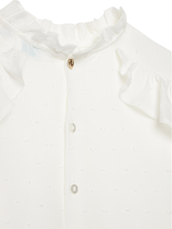 Abel & Lula Abel & Lula Särkpluus 5615 Valge Regular Fit