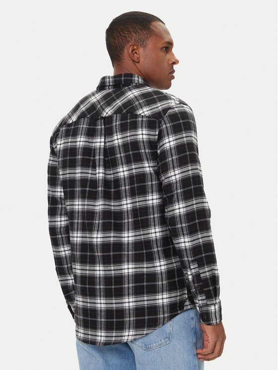 Tommy Jeans Tommy Jeans Hemd DM0DM22024 Schwarz Regular Fit