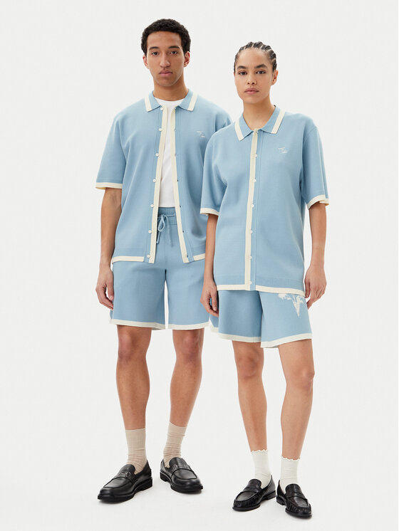 Filling Pieces Filling Pieces Сорочка 9129985 Голубий Regular Fit
