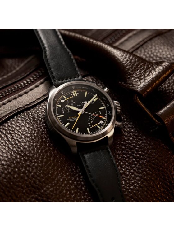 Timex Timex Zegarek TW2Y70000 Czarny