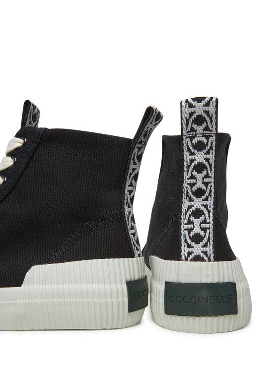 Coccinelle Coccinelle Sneakers aus Stoff E4 SXG 24 02 01 Schwarz