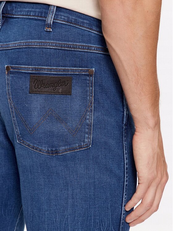 Wrangler Wrangler Jeansy Larston Niebieski Slim Fit