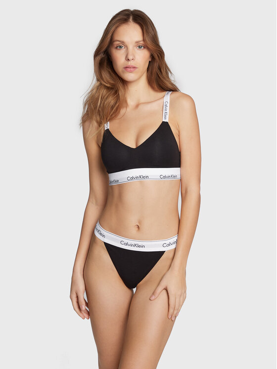 Calvin Klein Underwear Calvin Klein Underwear Krūšturis bez stīpiņām 000QF7059E Melns