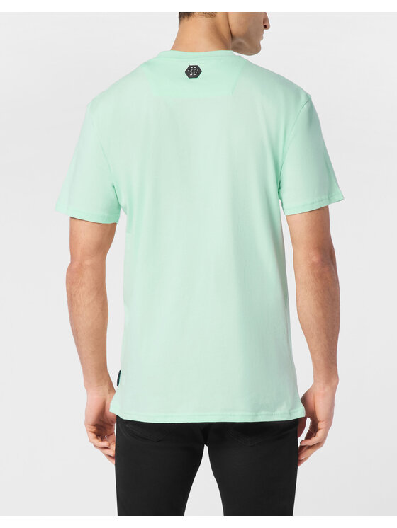 PHILIPP PLEIN PHILIPP PLEIN T-shirt 23585 Verde Regular Fit