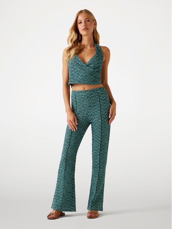 Guess Guess Top 177061 Niebieski Classic Fit