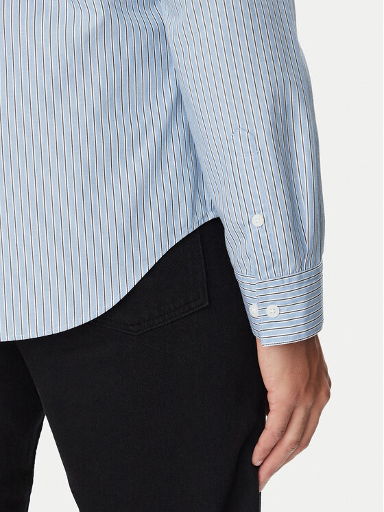 Calvin Klein Calvin Klein Πουκάμισο LV04LH117G Ανοιχτό μπλε Slim Fit