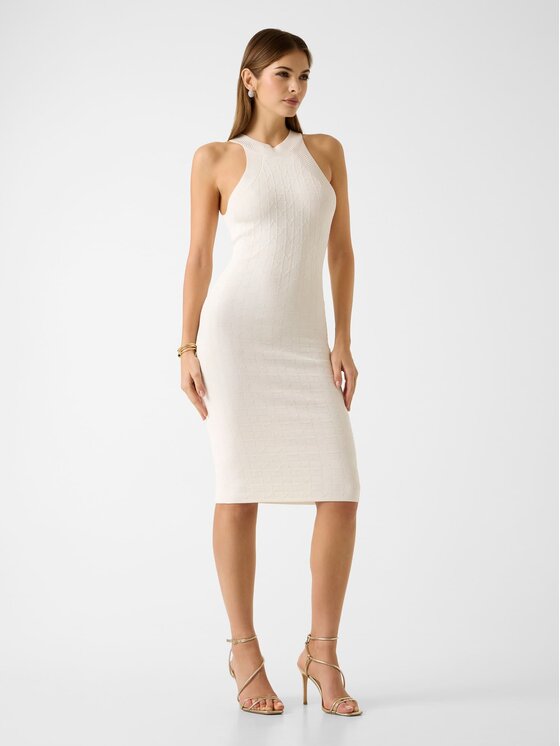 Marciano Guess Marciano Guess Každodenní šaty 181250 Béžová Classic Fit